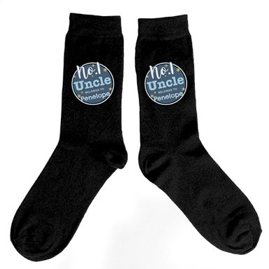 Personalised No.1 Mens Socks Delivery to UK