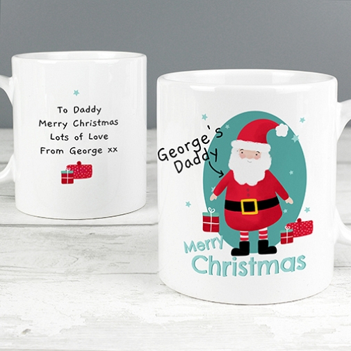 Personalised Mr Claus Mug Delivery UK