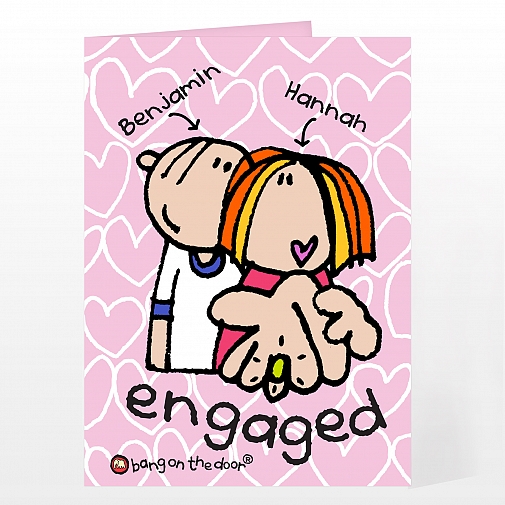Personalised BOTD Engaged Card