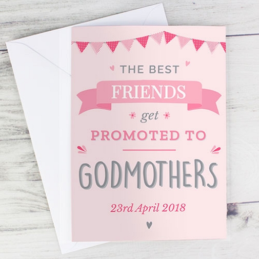 Personalised Pink Promoted to Card