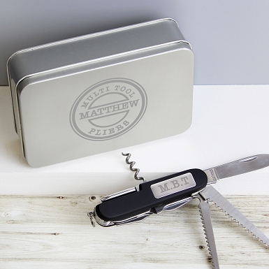 Personalised Army Pen Knife and Box Set