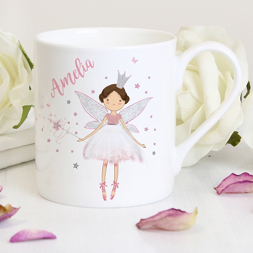 Personalised Fairy Princess Balmoral Mug