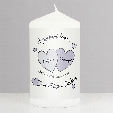 A Perfect Love Wedding Candle delivery to UK [United Kingdom]