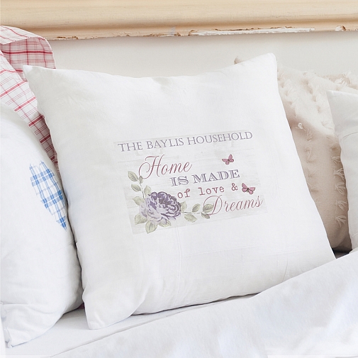 Personalised Secret Garden Cushion Cover