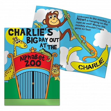 Personalised Zoo Story Book