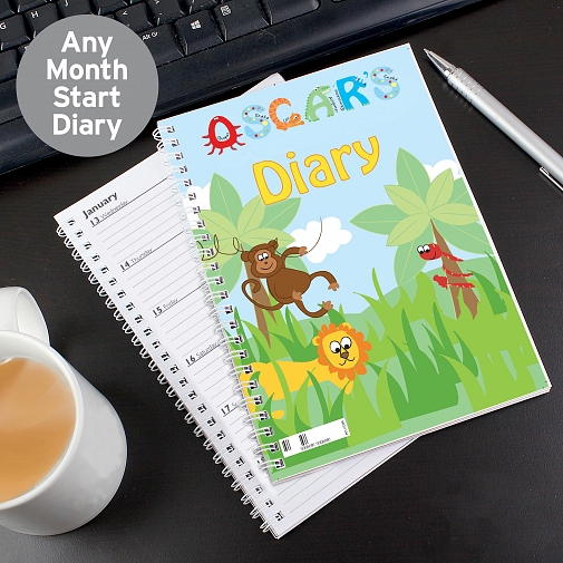 Personalised Animal - A5 Diary