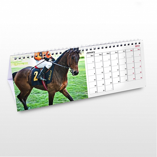 Personalised Sport Desk Calendar