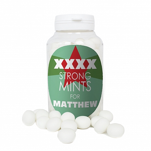 Personalised XXXX Strong Mints