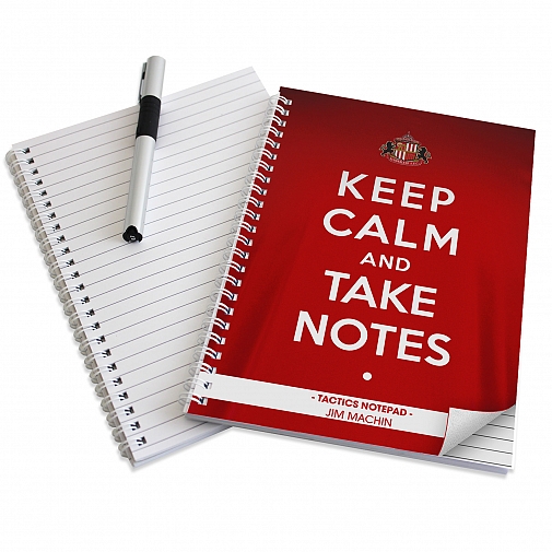 Personalised Sunderland Keep Calm A5 Notebook