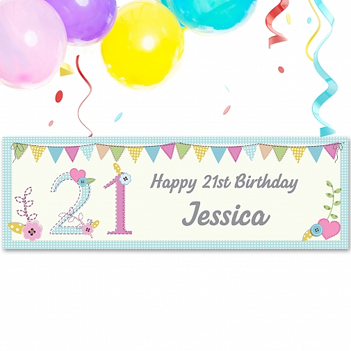 Personalised Birthday Craft Banner
