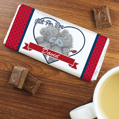 Personalised Me to You Couple Milk Chocolates Bar