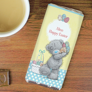 Personalised Me To You Easter Milk Chocolates Bar