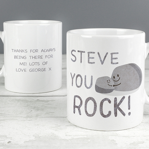 Personalised You Rock Mug