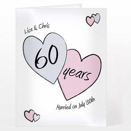 Personalised Perfect Love Diamond Card