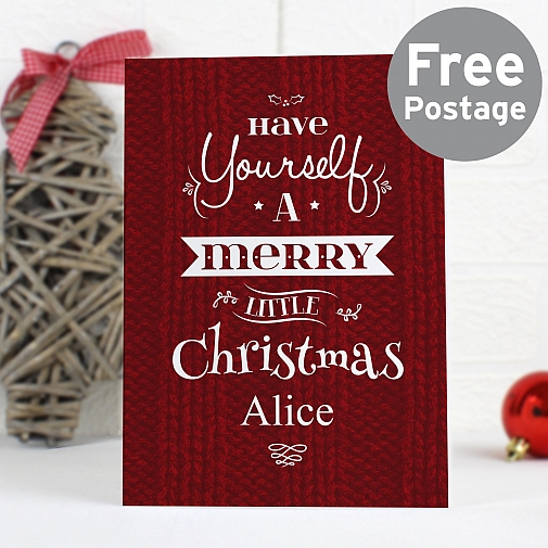 Personalised Have Yourself A...Card