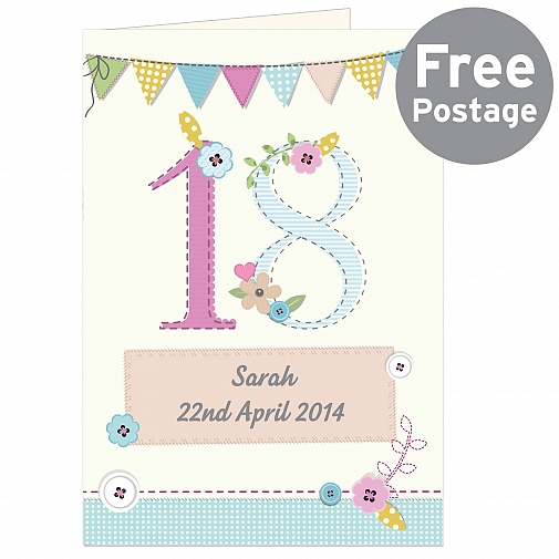 Personalised Birthday Craft Card