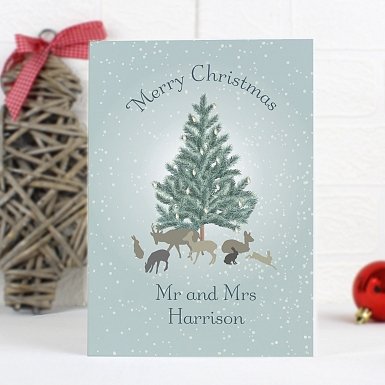 Personalised A Winter's Night Card
