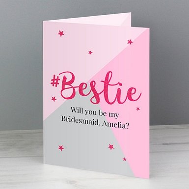 Personalised Bestie Card