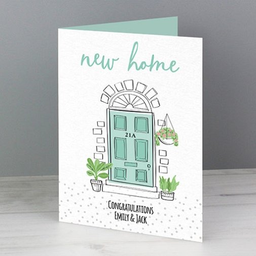 Personalised New Home Card