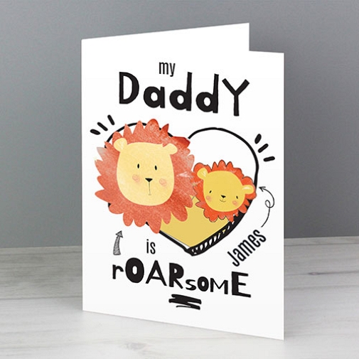 Personalised Roarsome Card