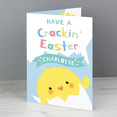 Personalised Have A Cracking Easter Card