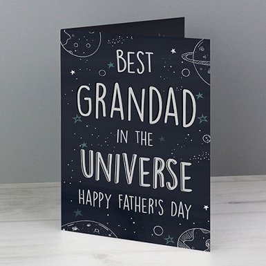 Personalised Best In The Universe Card