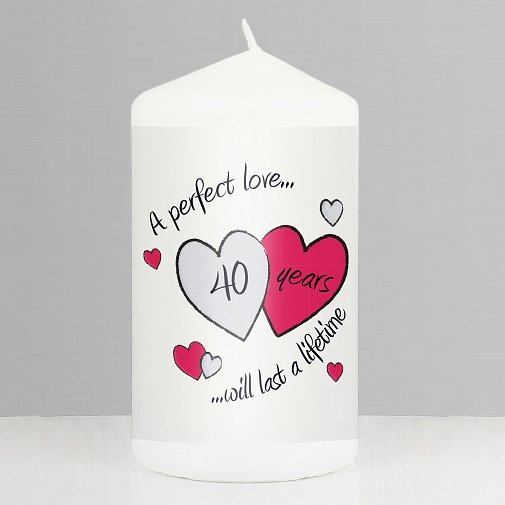 Perfect Love Ruby Candle