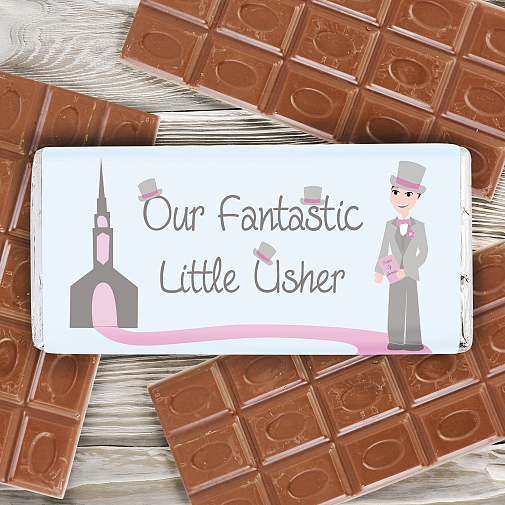 Fabulous Little Usher Milk Chocolates Bar