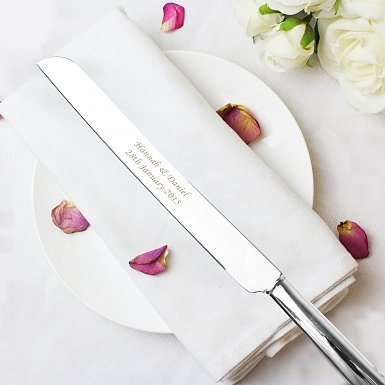 Personalised Heart Cake Knife