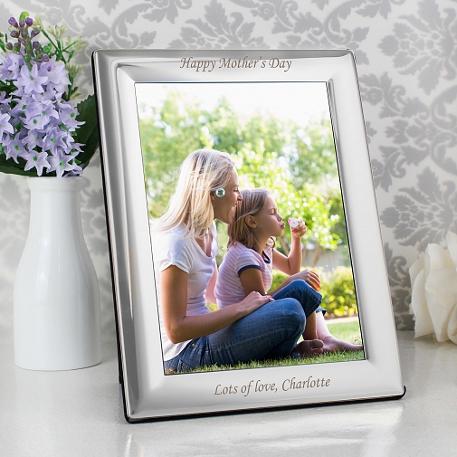 Personalised Silver Plated 5x7 Photo Frame