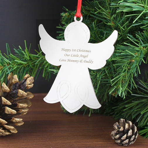 Personalised Angel Tree Decoration