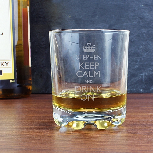 Personalised Keep Calm Tumbler