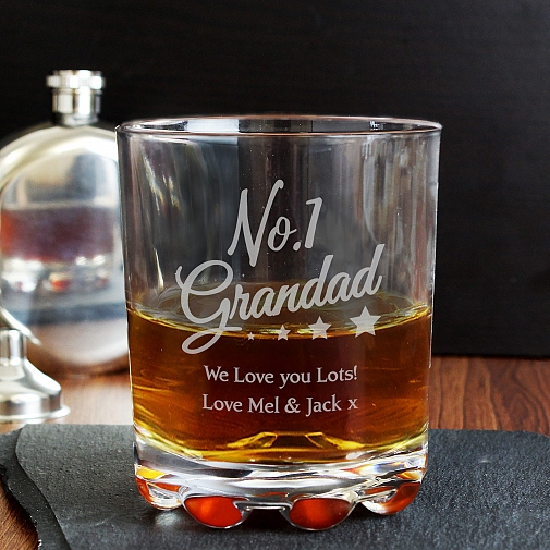 Personalised No.1 Grandad Tumbler