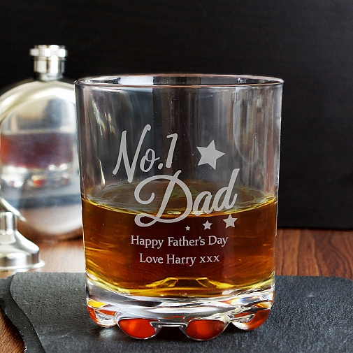 Personalised No.1 Dad Tumbler