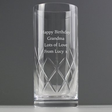 Personalised Crystal Hi Ball Glass