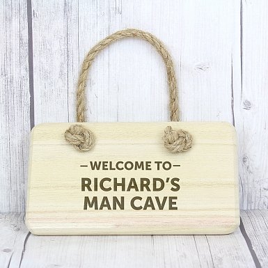 Personalised Welcome To... Wooden Sign