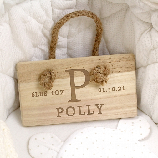 Personalised Initial Wooden Sign