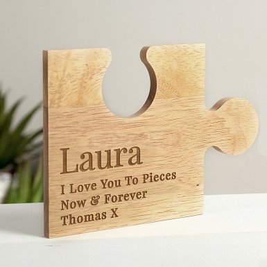 Personalised Free Text Jigsaw Piece