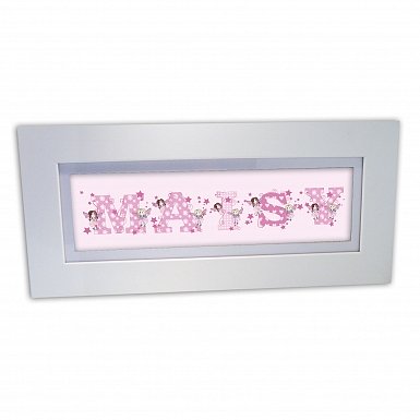 Personalised FAIRY LETTER Name Frame