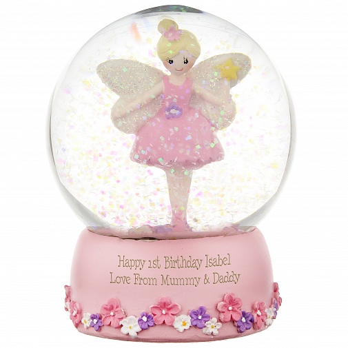 Personalised Fairy Snow Globe