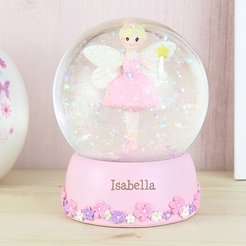 Personalised Fairy Any Name Snow Globe