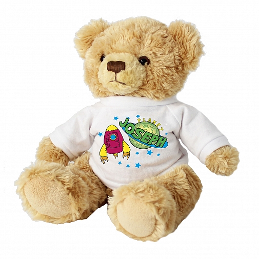 Personalised Space Message Bear