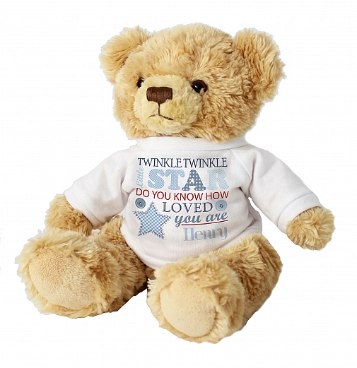 Personalised Twinkle Boys Teddy