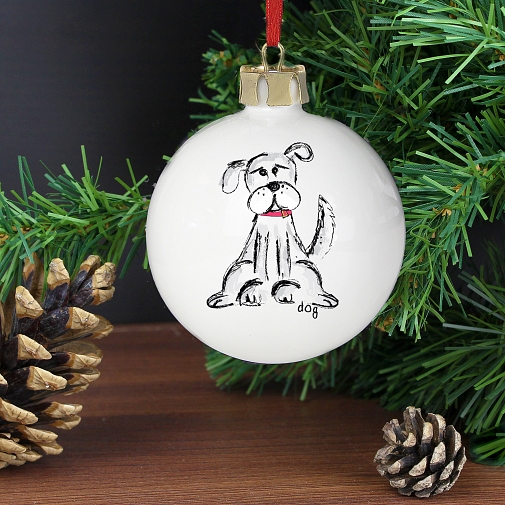 Personalised Dog Bauble