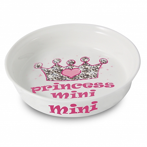 Personalised Bling Princess Pet Bowl
