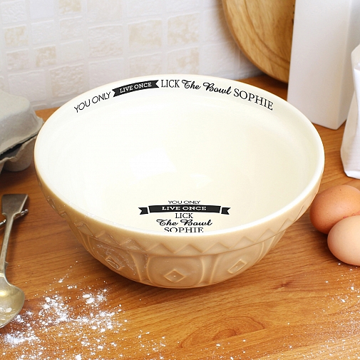 You Only Live Once Baking Bowl