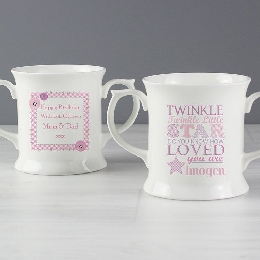 Personalised Twinkle Girls Loving Mug