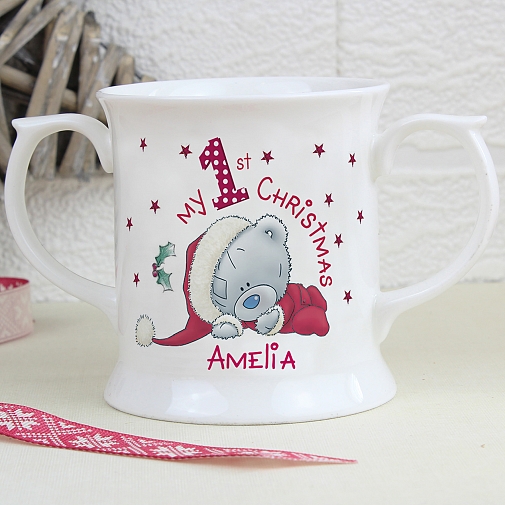Personalised 1st Christmas Loving Mug