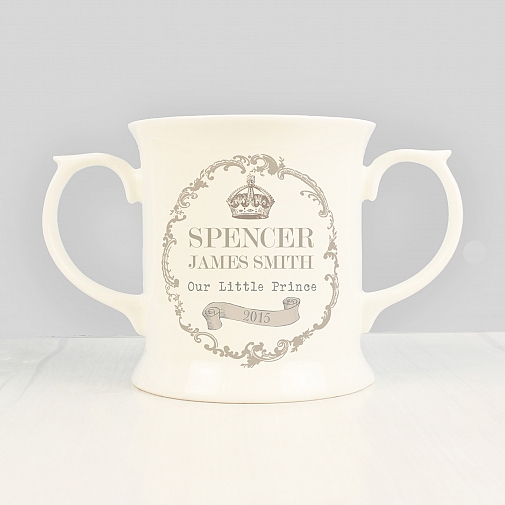Personalised Royal Crown Loving Mug