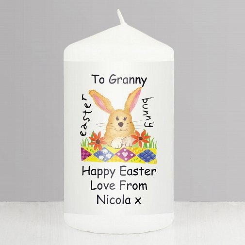 Personalised Easter Candle